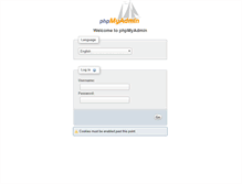 Tablet Screenshot of mysql01.oxito.com